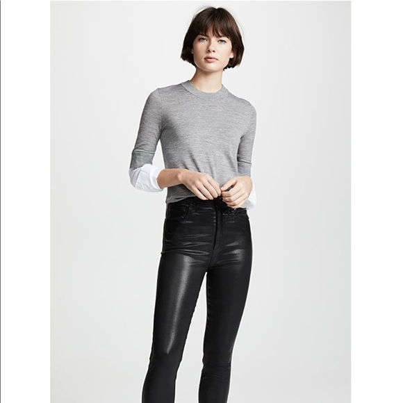 Worn once, Veronica Beard Roscoe Sweater Grey Melange - Picture 6 of 9